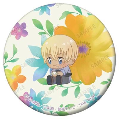 日本正版 名侦探柯南 角色Botania Matte 徽章 盲盒 周边谷子