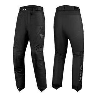 男秋季通勤摩托车骑行裤防风保暖赛车裤机车防摔抗寒防水骑士装备