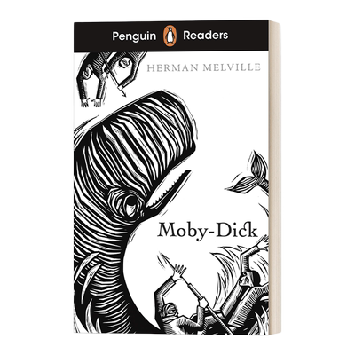 英文原版 Penguin Readers Level 7 Moby Dick 企鹅兰登小说分级读物7级 白鲸 青少年文学 英文版 进口英语原版书籍
