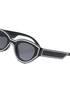 欧美复古方圆脸显瘦街拍太阳眼镜