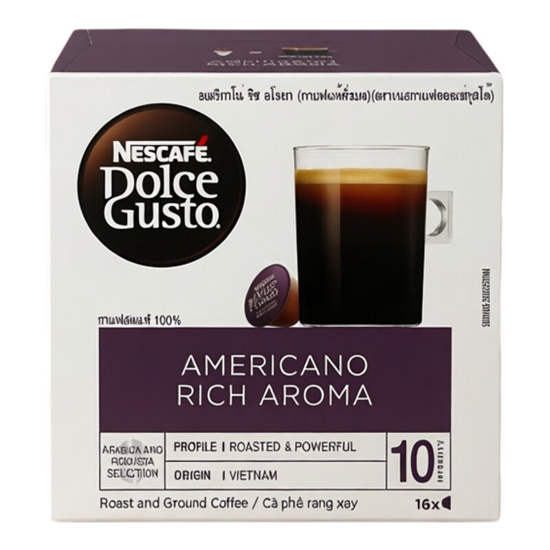 NESCAFE雀巢咖啡 Dolce Gusto美式咖啡160克风味独特浓厚多层香调