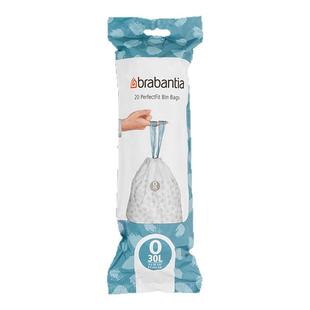 brabantia柏宾士山姆垃圾桶30L垃圾袋抽绳手提式加厚袋家用环保