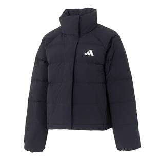 阿迪达斯正品官方旗舰店女款立领羽绒服2026新款春季保暖运动外套