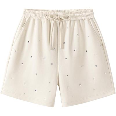 urlazh/有兰休闲烫钻短裤