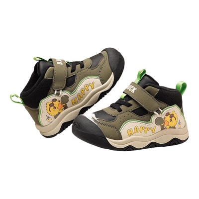 男童防滑运动鞋保暖休闲棉鞋