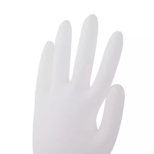 50只装斯安特12寸丁腈手套一次性弹性轻薄防滑无粉加长耐油性左右