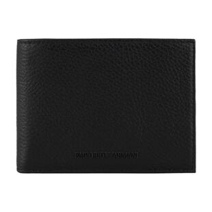 【情人节礼物】EMPORIO ARMANI/阿玛尼春夏男牛皮革钱夹钱包卡包