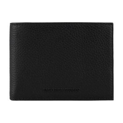 阿玛尼男士磨毛牛皮革手拿钱包