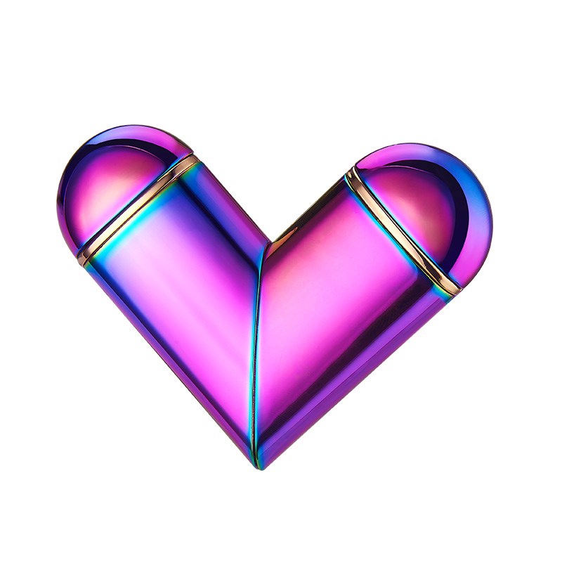 爱心投影打火机送老公(指纹点火)