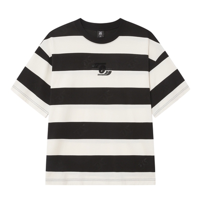 卡宾男装提花短袖T恤