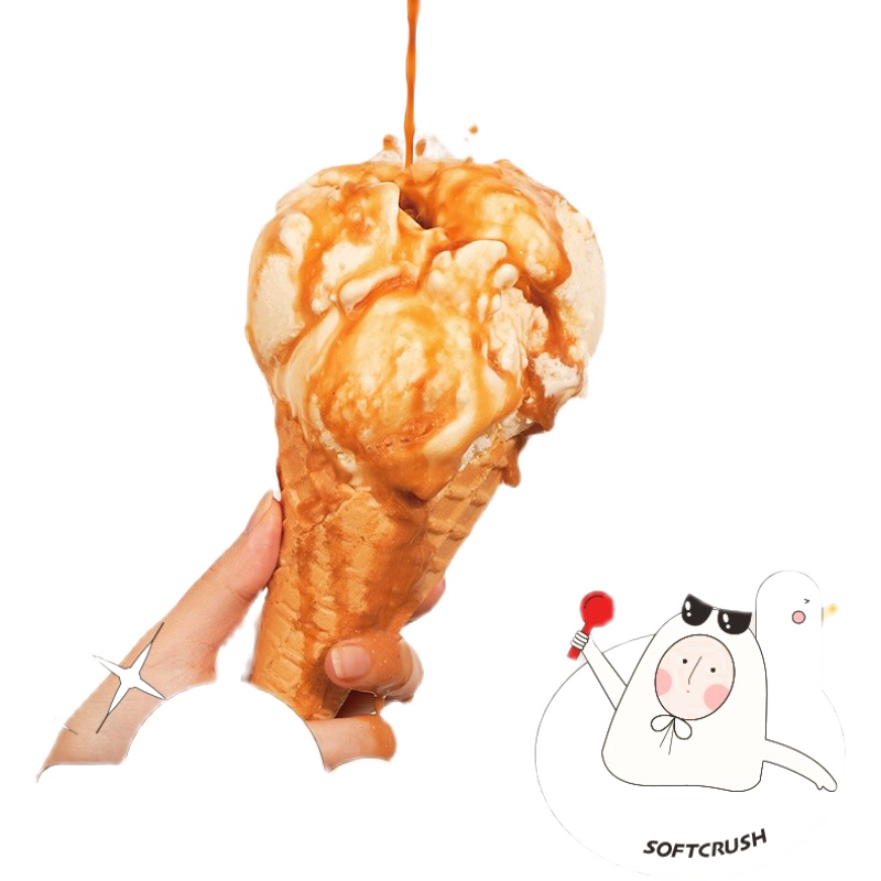 輕遇冰淇淋脆皮華夫蛋筒家庭DIY雪糕甜筒20支裝