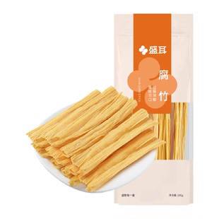 盛耳腐竹100g黄豆腐皮豆皮干货易泡发凉拌腐竹木耳黄花菜火锅