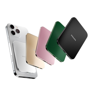 飞利浦DLP9505无线磁吸充电宝5000mAh超薄充电小巧移动电源可登机