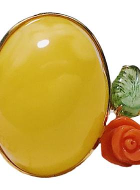 承李李原创设计风轻奢小众戒指