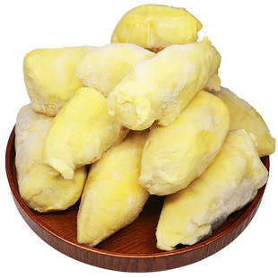 择云记泰国金枕A果榴莲肉冷冻果肉新鲜去壳带核速冻进口水果树熟