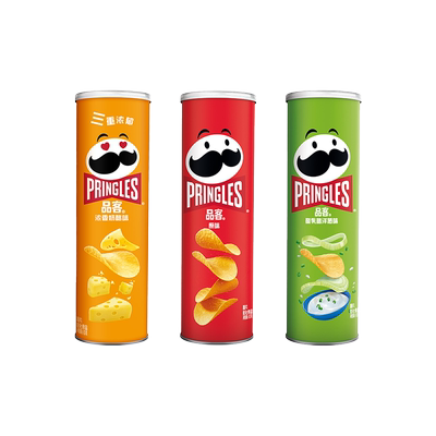 pringles品客薯片小吃休闲
