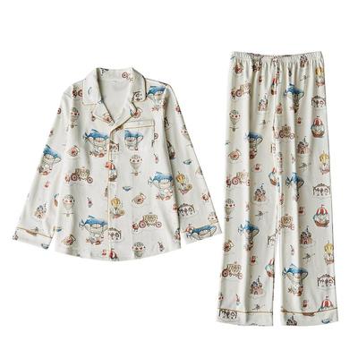 长袖纯棉睡衣OAKFAMILY