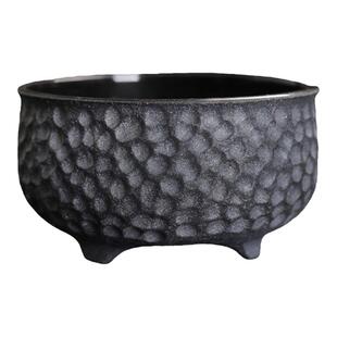 冰碛岩茶杯中式复古家用纯手工主人杯个人原石茶盏耐高温功夫茶具