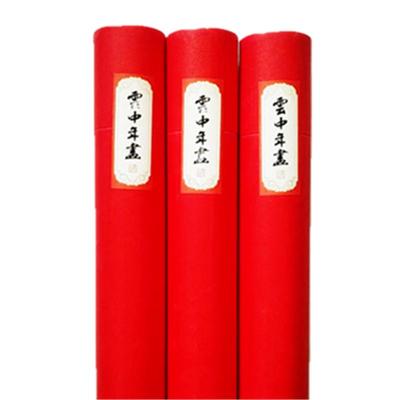 李云中工作室第八版年画筒灶王门三路文武财神门神对联