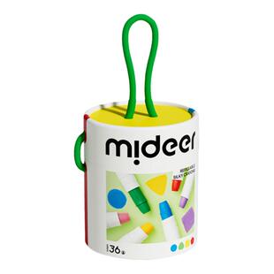 mideer弥鹿可水洗速干蜡笔不脏手儿童画笔油画棒笔幼儿园专用彩笔