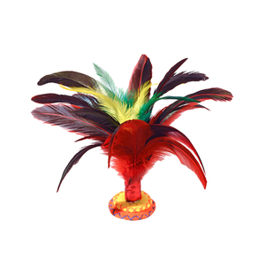 MenteCaro毽子儿童小学生一年级幼儿园彩色鸡毛羽毛初学运动健身