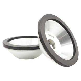 NHK碗型金刚石树脂砂轮磨刀机钨钢合金刀具钻石碗形沙轮可定制