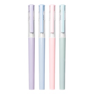 钢笔合慕马卡龙小学生专用三年级学生练字矫正握姿四五六年级儿童成人通用书法初学者礼物可替换墨囊蓝色速干