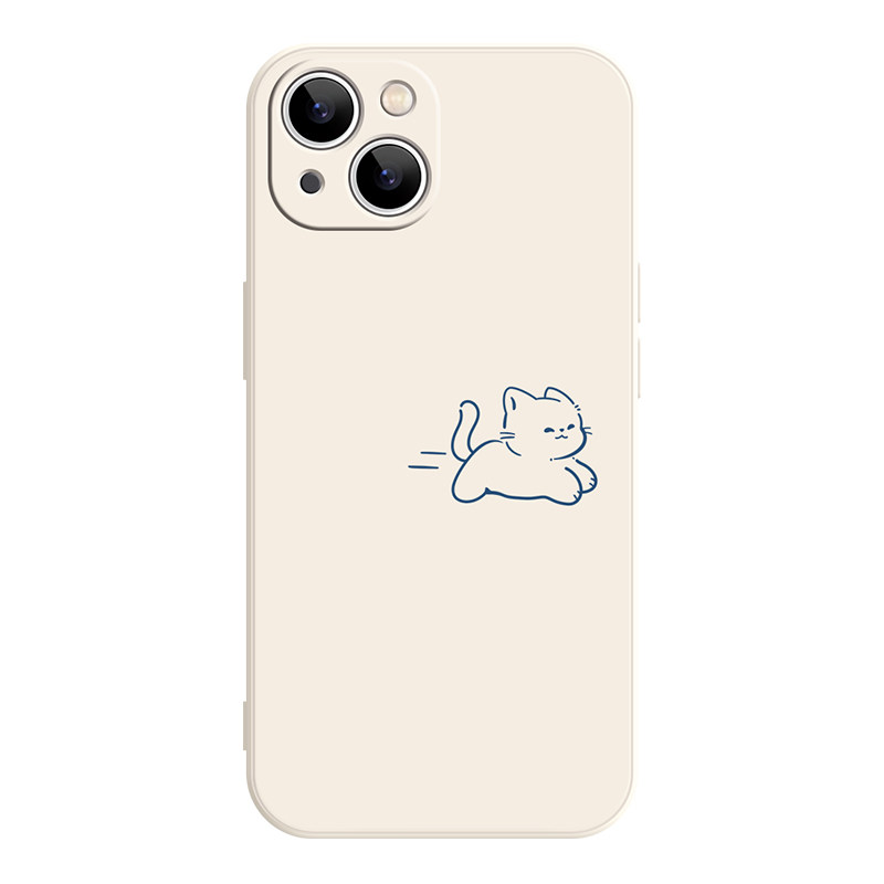 猫猫与鱼iPhone17promax苹果16小米15pro华为Pura70新款mate70情侣适用oppo红米k80荣耀