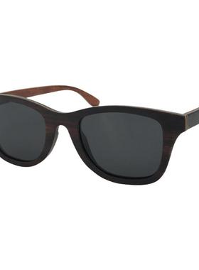 墨镜黑檀木旅行偏光太阳眼镜