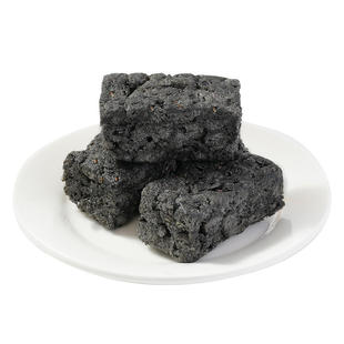 无糖沙琪玛零食解馋五黑松软独立包装食品健康粗粮饱腹低卡早餐