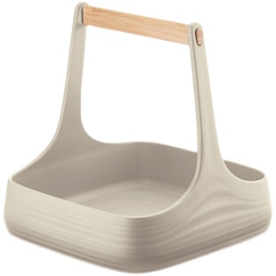 意大利Guzzini托盘茶盘手提式早餐零食蛋糕水果盘收纳篮托盘摆件