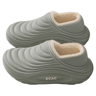 防水棉拖鞋女2025新款冬季外穿