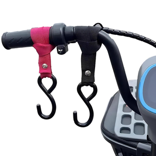 纯钢电动车挂钩婴儿车挂钩通用电动车前置挂钩强力承重多功能