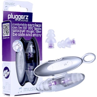 pluggerz荷兰隐形耳塞专业隔音乐会降噪演唱会架子鼓手儿童防噪音