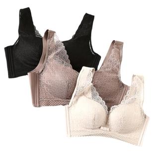 A杯变C杯无中生有超聚拢~二代乳木棉无钢圈防下垂收副乳内衣文胸