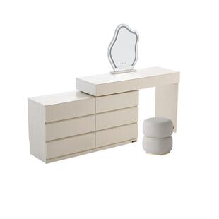 政府补贴全友家居梳妆台卧室简约现代多功能可伸缩斗柜化妆台一体