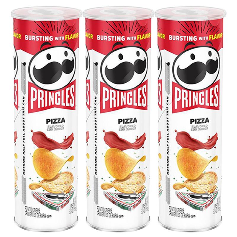美国薯片Pringles/品客满6送1罐