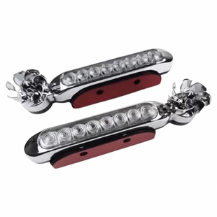 风力日行灯行车灯汽车用爆闪风能发电led日间迎风灯免接线风吹的