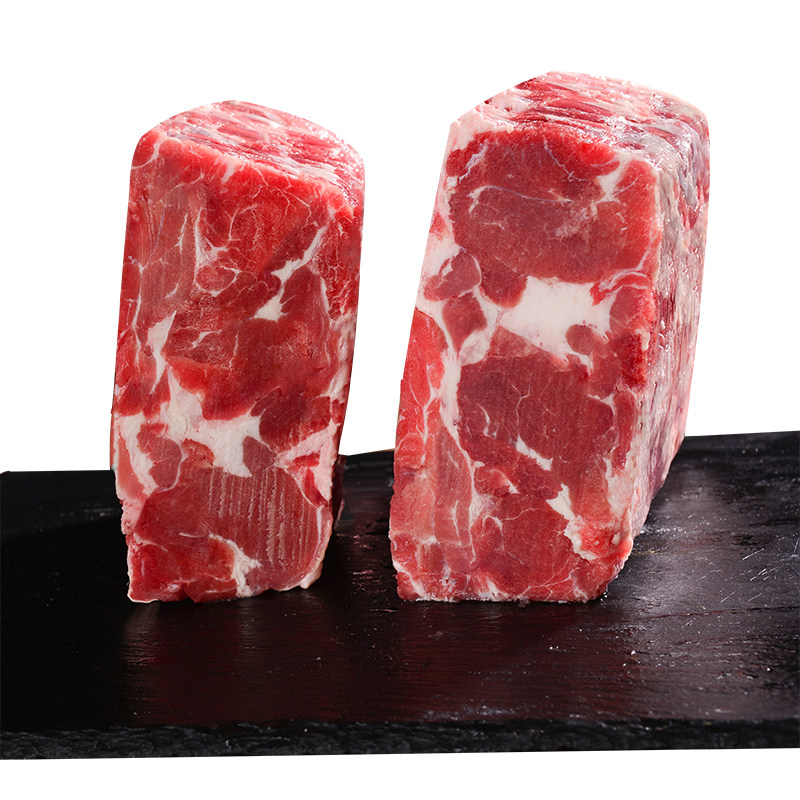 正宗内蒙古锡盟羔羊上脑火锅羊肉卷涮羊肉原切纯羊肉新鲜整条中秋