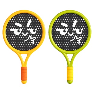 屋内静音球拍儿童弹网球拍室内运动玩具亲子互动益智户外健身娱乐