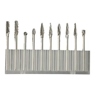 钨钢磨头合金旋转锉4/5mm迷你电磨头金属木工文玩核桃雕刻打磨头