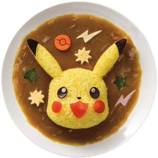 可爱宠物小精灵卡通饭团模具 动物便当孩子吃饭DIY米饭模具 大号