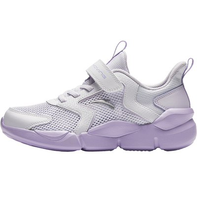 安踏儿童女童运动鞋2026夏季新款网面透气跑步鞋软底轻便减震鞋子