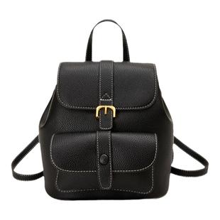 【雅调】高级感皮质双肩包女2024新款设计感小众上班通勤小型包包