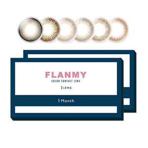 【自营】Flanmy美瞳月抛2片