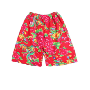 徒手穿短裤花裤衩团队趣味游戏公司年会室内户外团建拓展活动道具