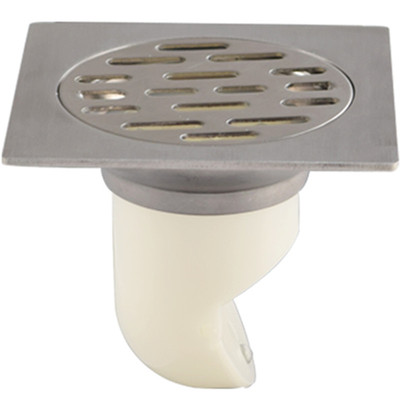 304不锈钢8cm防臭砂光两用地漏