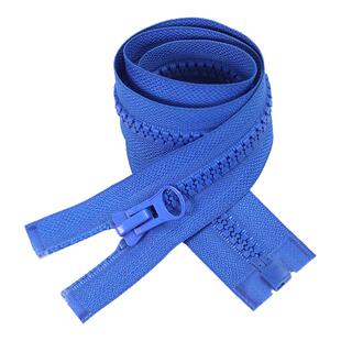 8号树脂粗齿拉链彩色高档羽绒服棉服外套加厚衣服长拉锁单头单开