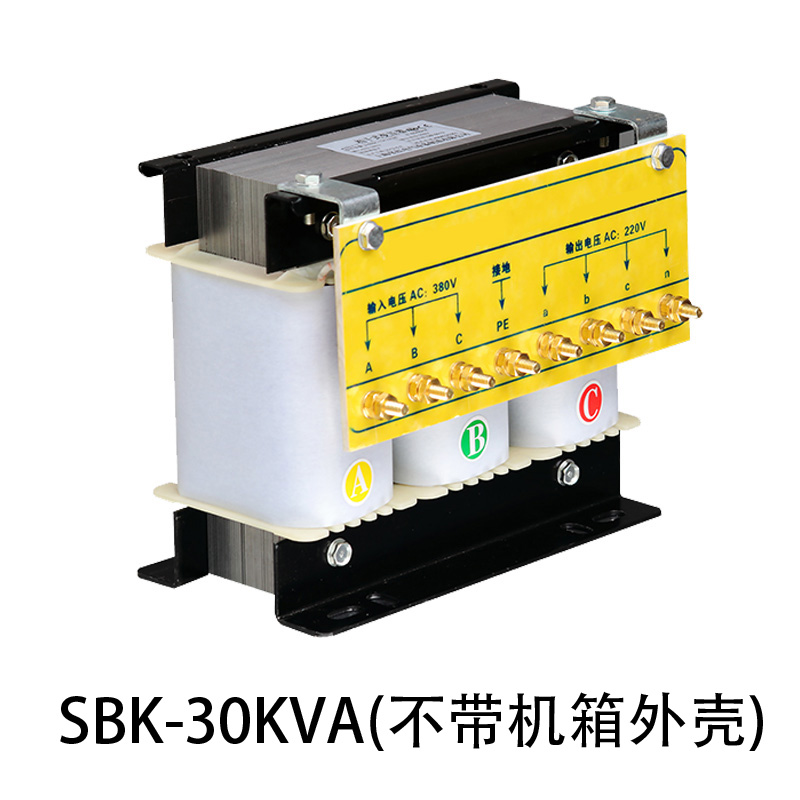 新款690660480415380V变380220200V三相干式隔离变压器SBK5KVA款