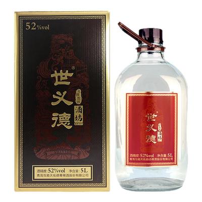 世义德青稞酒酒坊52度5L桶装酒